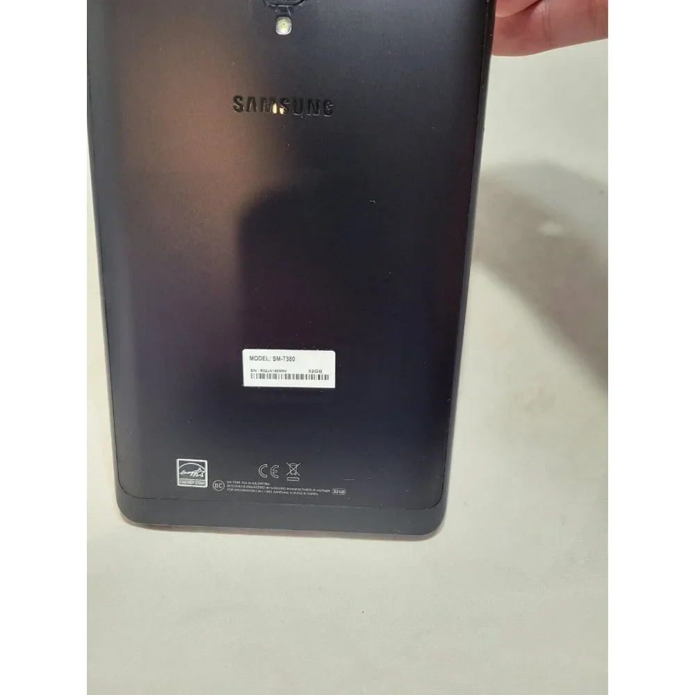 Samsung Galaxy Tab A Tablet 8 Inch SM-T380 Black 32 GB Charger Bundle